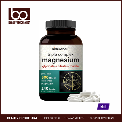 Picture of NatureBell Triple Complex Magnesium 300mg – 240 Capsules