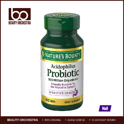 Picture of Nature's Bounty Acidophilus Probiotic - 100 Tablets