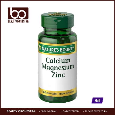 Picture of Nature's Bounty Calcium Magnesium Zinc - 100 Caplets