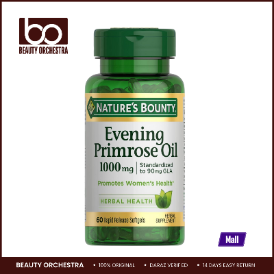 Picture of Nature's Bounty Evening Primrose Oil 1000mg - 60 Softgels