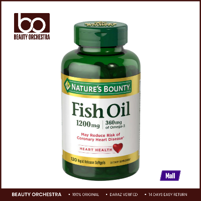 Picture of Nature's Bounty Fish Oil 1200mg Omega3 - 120 Softgels
