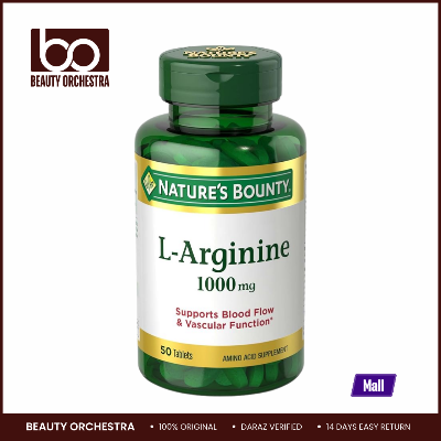 Picture of Nature's Bounty L-Arginine 1000 mg - 50 Tablets
