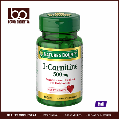 Picture of Nature's Bounty L-Carnitine 500 mg - 30 Caplets