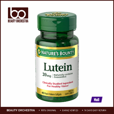 Picture of Nature's Bounty Lutein 20mg - 40 Softgels