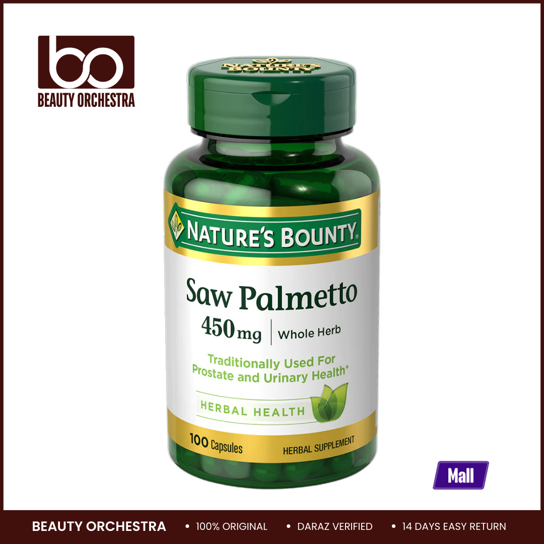 Picture of Nature's Bounty Saw Palmetto 450 mg - 100 Capsules
