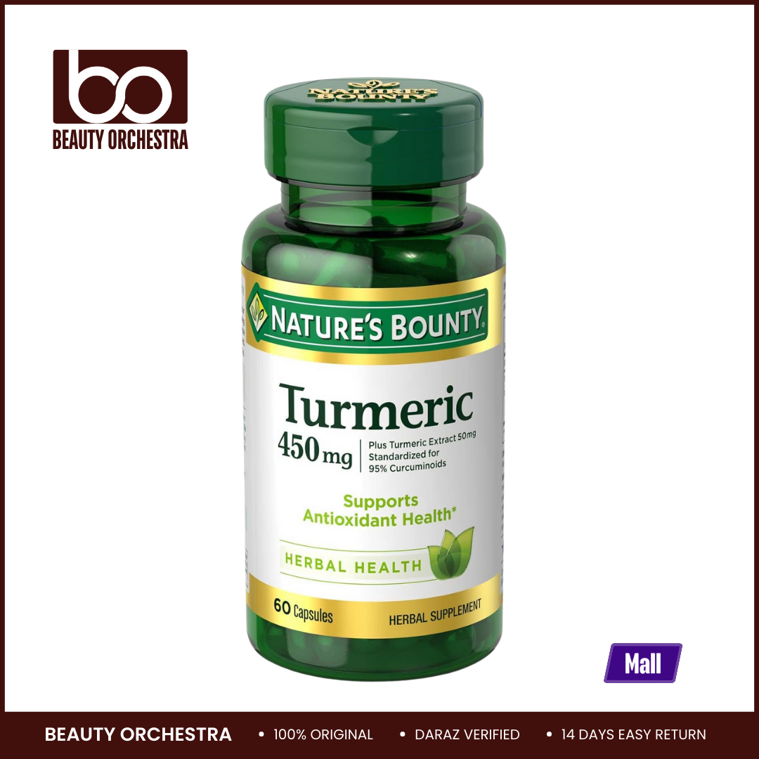 Picture of Nature's Bounty Turmeric 450mg  - 60 Capsules