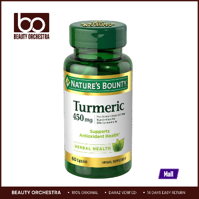 Picture of Nature's Bounty Turmeric 450mg  - 60 Capsules