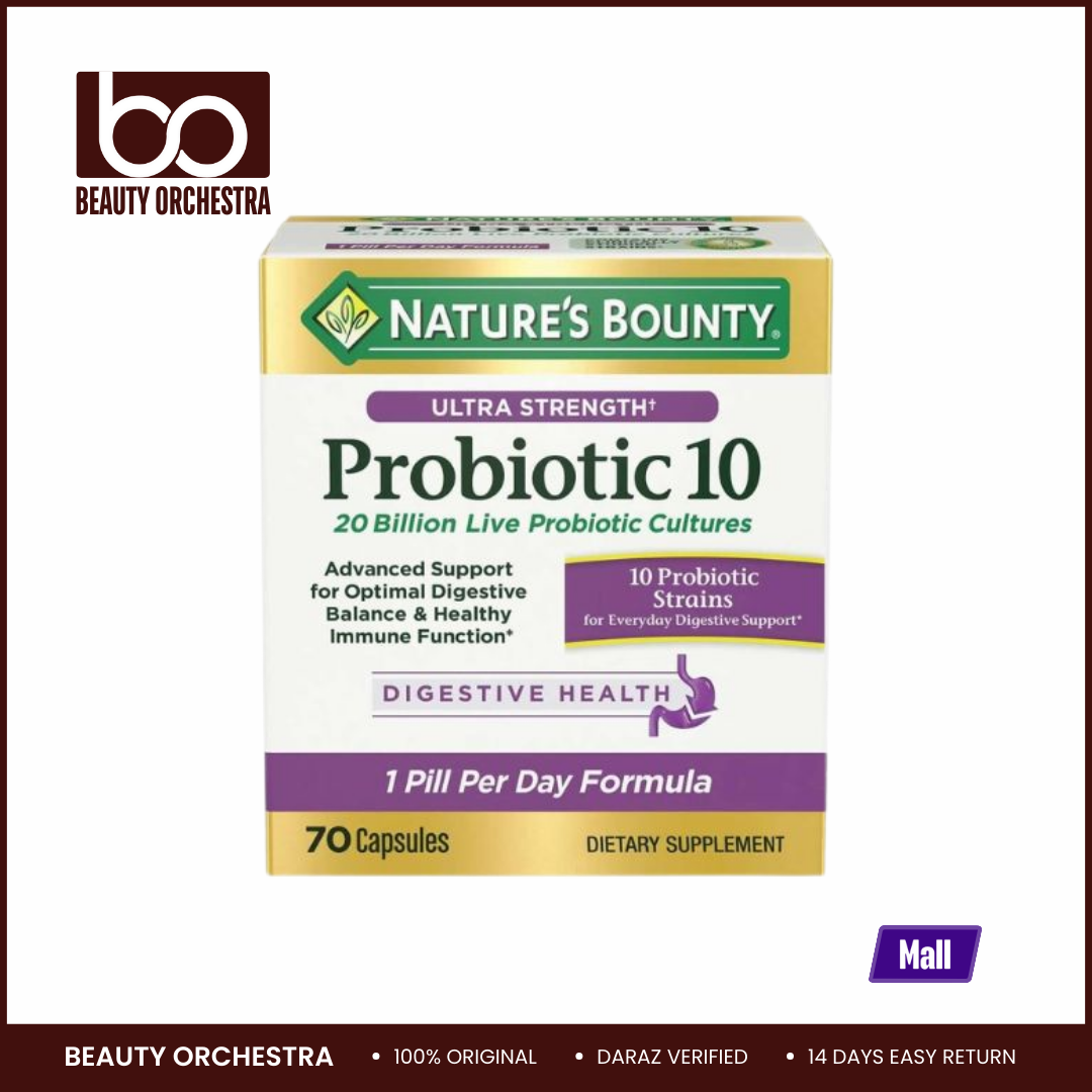 Picture of Nature's Bounty Ultra Strength Probiotic 10 - 70 Capsules