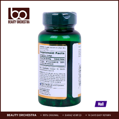 Picture of Nature's Bounty Vitamin D3 - 2000 IU - 150 Softgels (50 mcg)