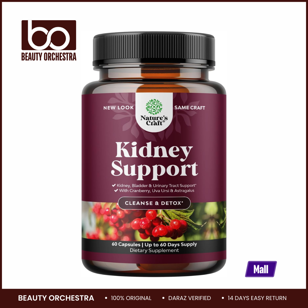 Picture of Nature's Craft Kidney Cleanse Support - 60 Capsules (Exp: 04/26| USA)