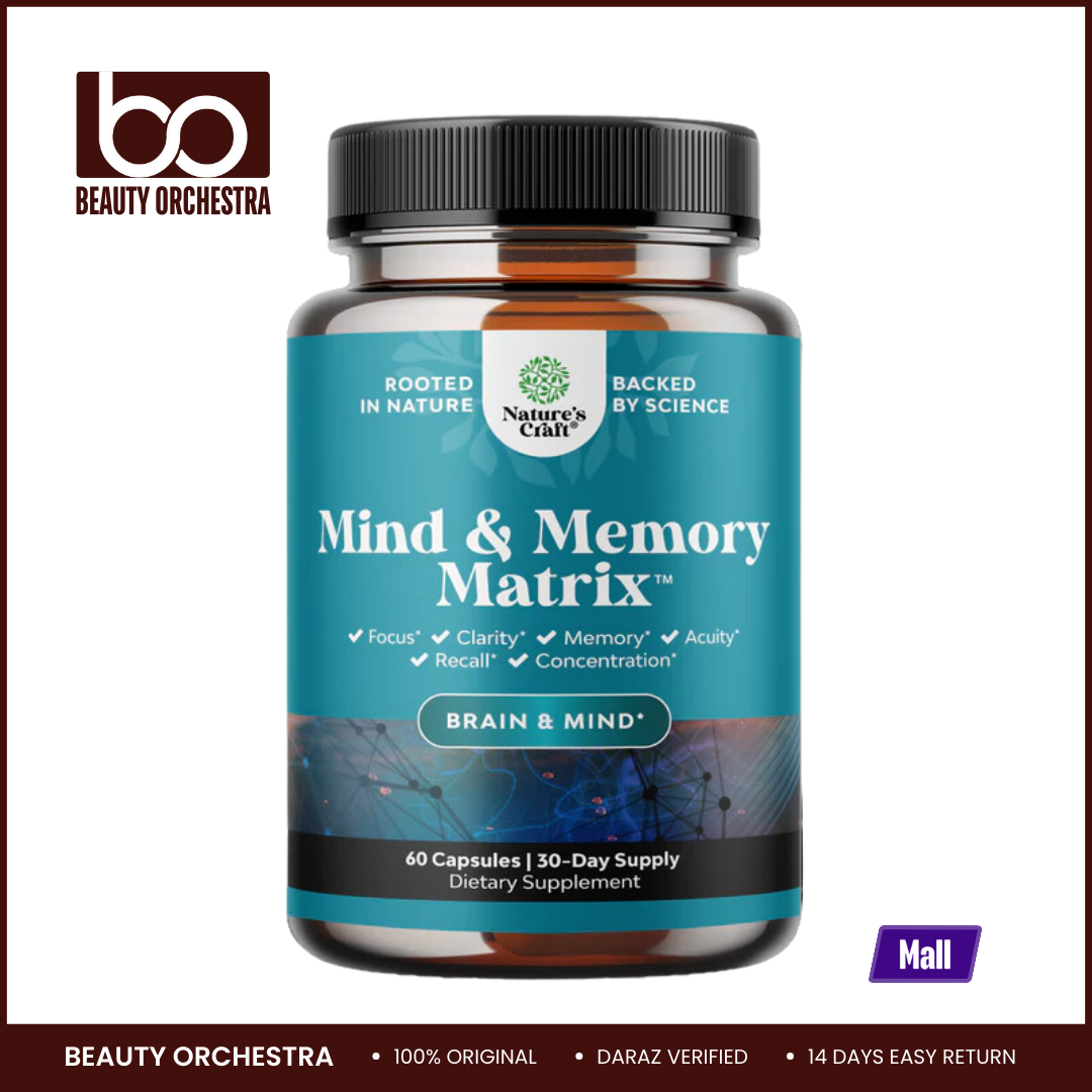 Picture of Nature's Craft Mind & Memory Matrix - 60 Capsules
