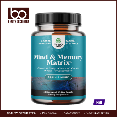 Picture of Nature's Craft Mind & Memory Matrix - 60 Capsules