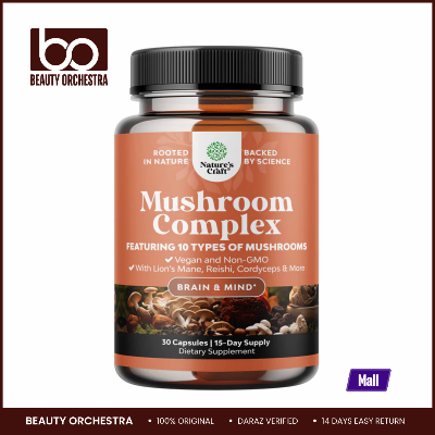 Picture of Nature's Craft Mushroom Complex - 60 Capsules