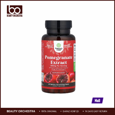 Picture of Nature's Craft Pomegranate Extract 500 mg 60 Capsules