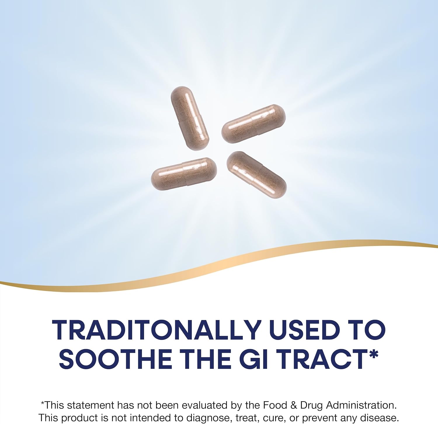 Picture of Nature's Way Slippery Elm Bark Traditional Support to Soothe the GI Tract 100 Capsules