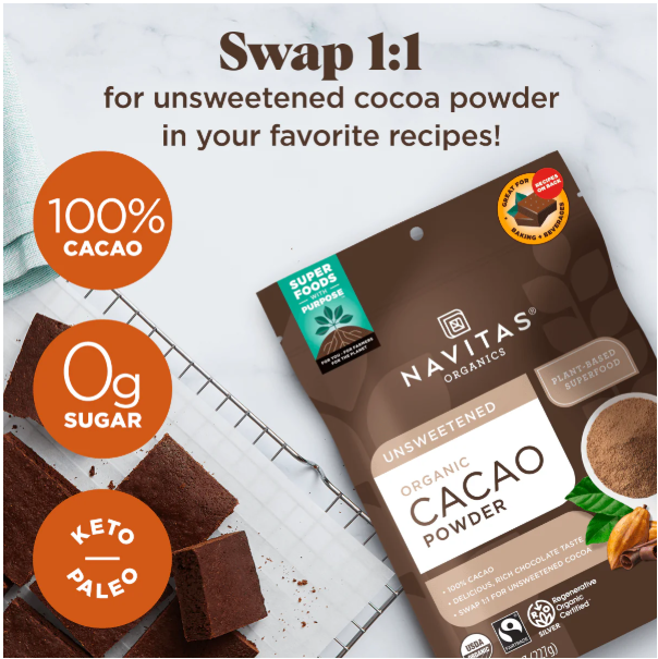 Picture of Navitas Organics Cacao Powder 227 g