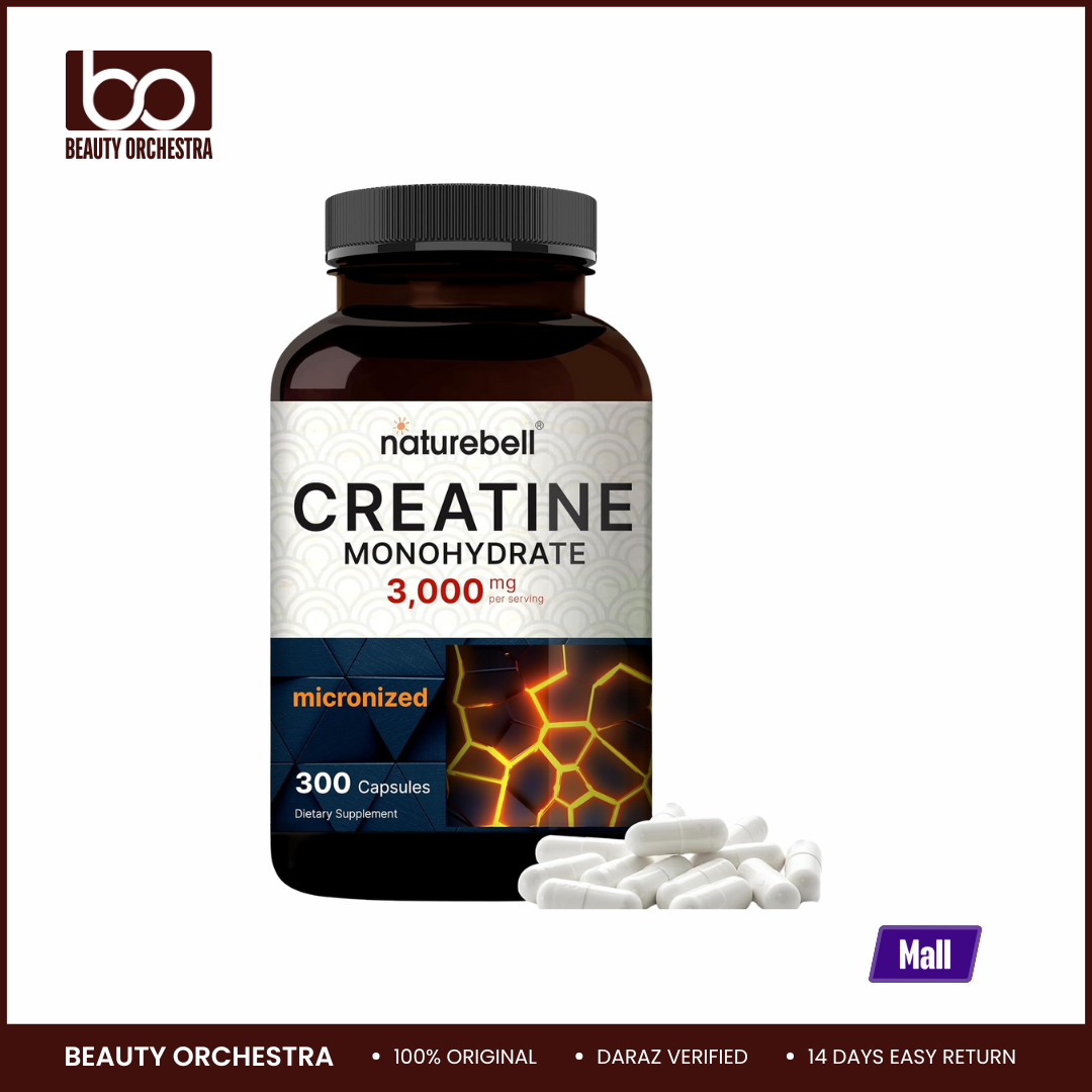 Picture of Neaturebell Creatine Monohydrate Capsules 3,000mg Per Serving 300 Capsules