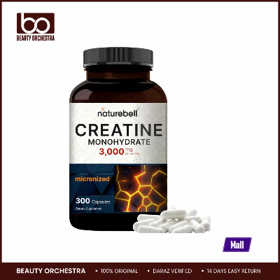 Picture of Neaturebell Creatine Monohydrate Capsules 3,000mg Per Serving 300 Capsules