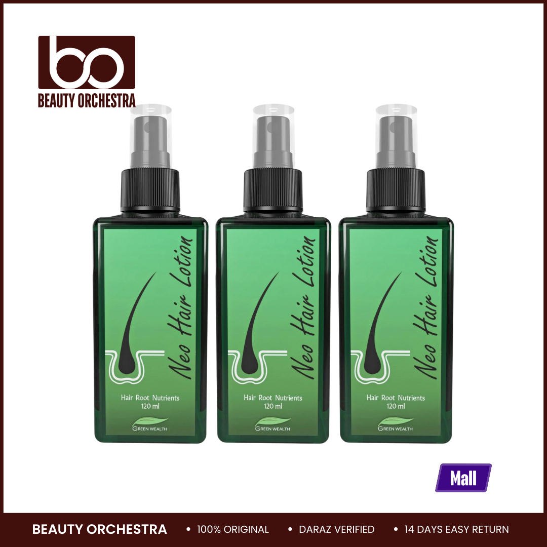 Picture of Neo Hair Lotion 3pc With 0.5mm DRS Derma Roller For Awesome Hair Growth