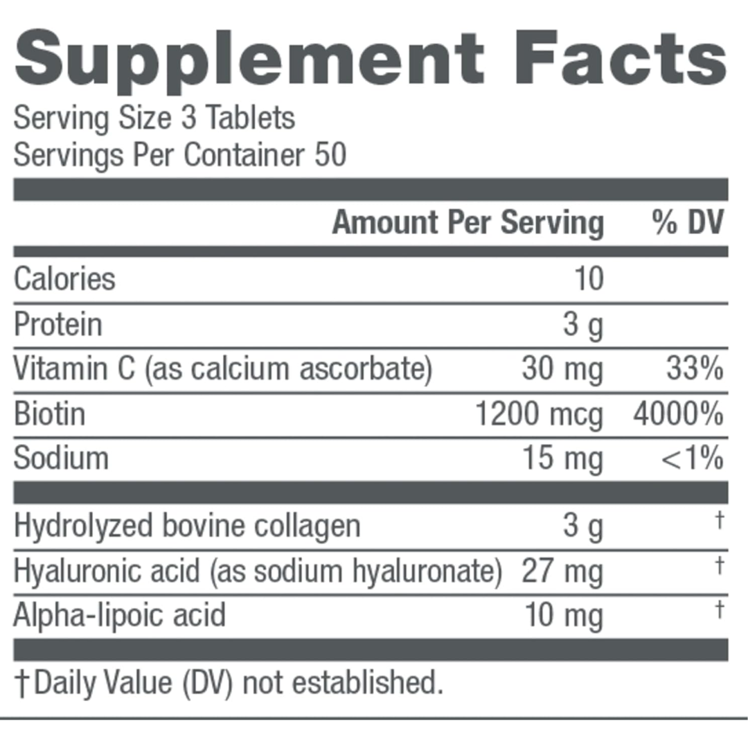 Picture of NeoCell Collagen Beauty Builder With Hyaluronic Acid - 150 Tablets