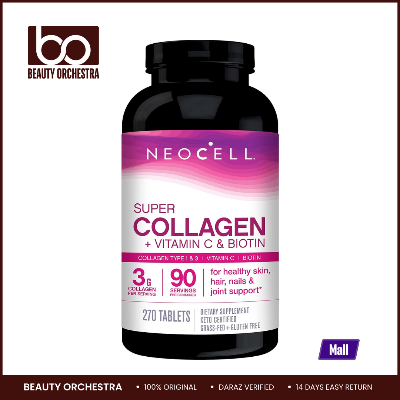 Picture of NeoCell Grassfed Collagen + Vitamin C & Biotin – 270 Tablets