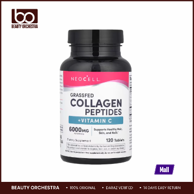 Picture of NeoCell, Grassfed Collagen Peptides + Vitamin C, 120 Tablets
