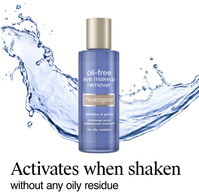 Picture of Neutrogena Gentle Oil-Free Eye Makeup Remover 8.0 fl. oz 236 ml (USA)