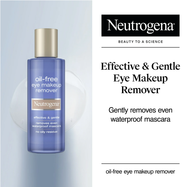 Picture of Neutrogena Gentle Oil-Free Eye Makeup Remover 8.0 fl. oz 236 ml (USA)