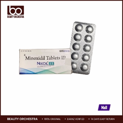Picture of Nixdil minoxidil tablets 2.5mg (India)