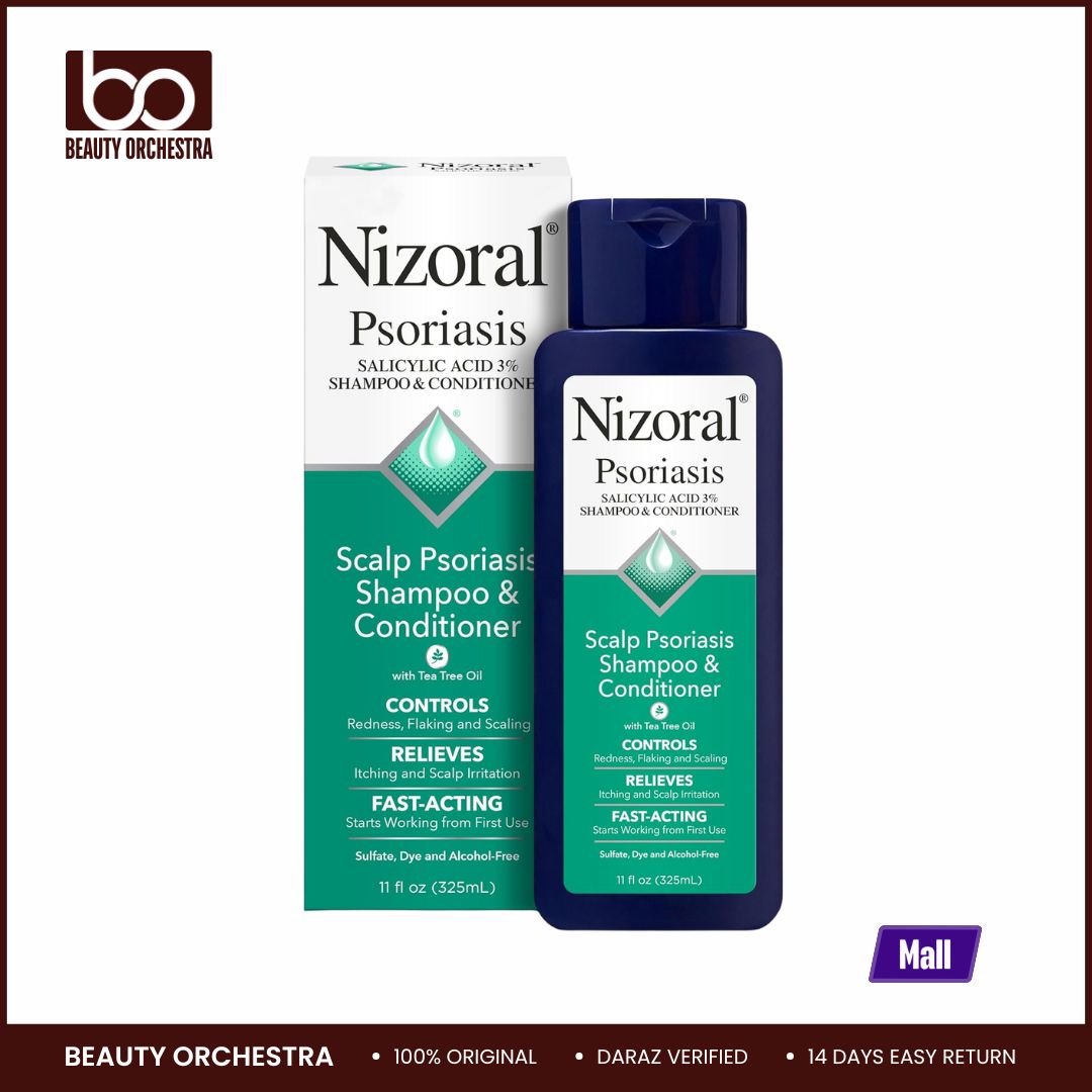 Picture of Nizoral Psoriasis Shampoo & Conditioner - Effective Scalp Psoriasis Treatment 11 Ounce - 325 ml