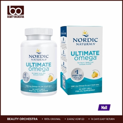 Picture of Nordic Naturals Ultimate Omega Lemon Flavor 1280 mg Omega-3 60 Soft Gels