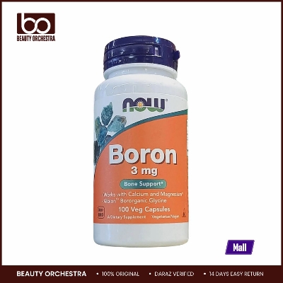 Picture of NOW Boron 3 mg - 100 Veg Capsules