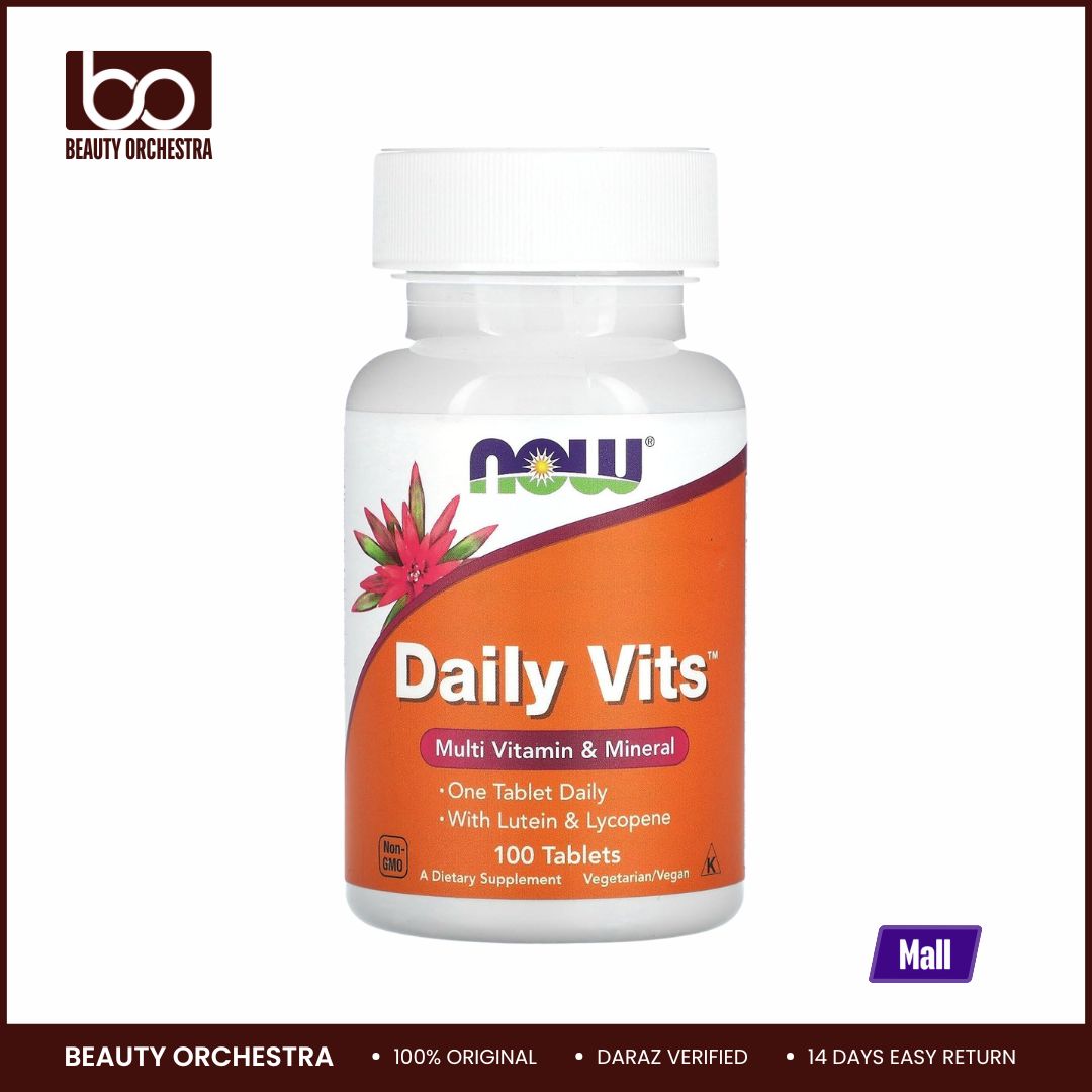 Picture of Now Daily Vits Multi Vitamin & mineral 100 Tablets
