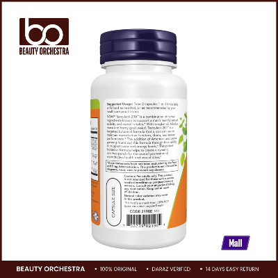 Picture of Now Foods TestoJack 200 - 60 Counts