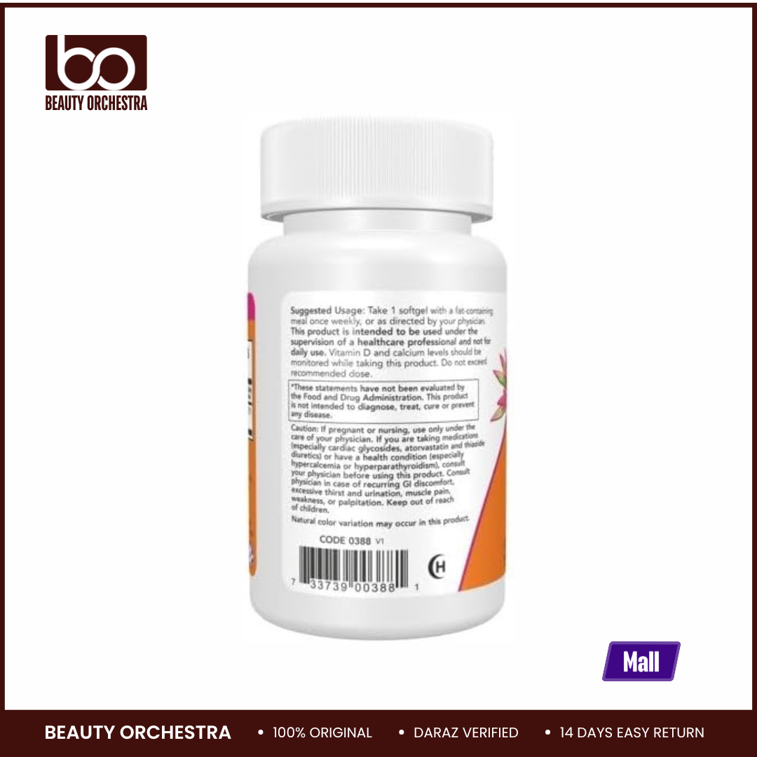 Picture of Now Foods Vitamin D-3 50,000 IU 12 Softgel