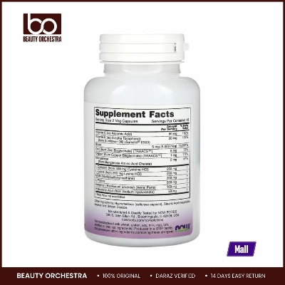 Picture of NOW Foods, Solutions, Vegan Hair, Skin & Nails, 90 Veg Capsules