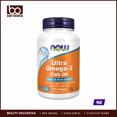 Picture of NOW Foods, Ultra Omega-3 Fish Oil, 90 Softgels