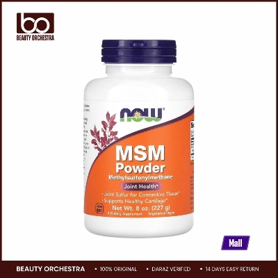 Picture of Now MSM Powder Joint Support and Inflammation Relief – 227g