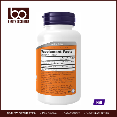 Picture of NOW Supplements NAC 600 mg - 100 Veg Capsules