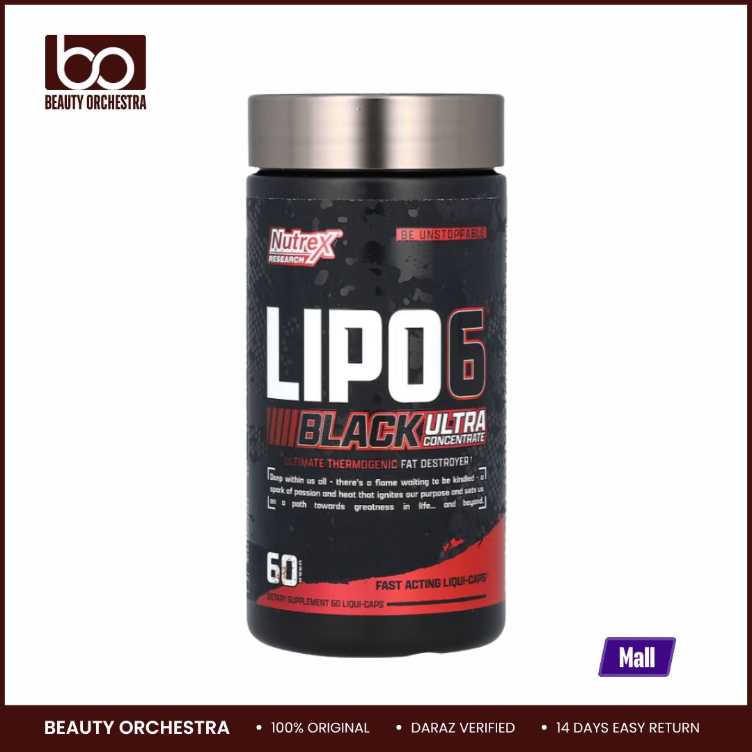 Picture of Nutrex Research LIPO-6 Black Ultra Concentrate 60 Caps