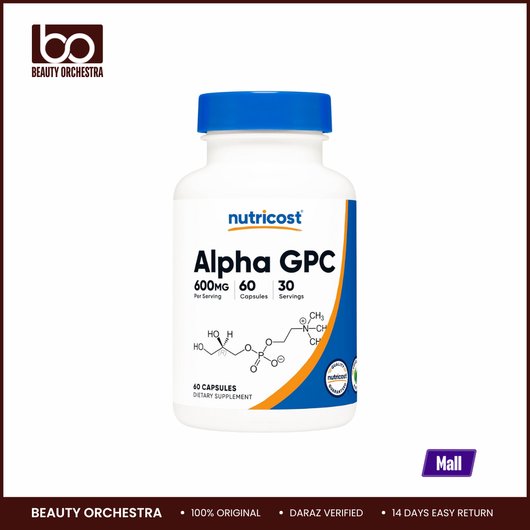 Picture of Nutricost Alpha GPC 600mg 60 Vegetarian Capsules