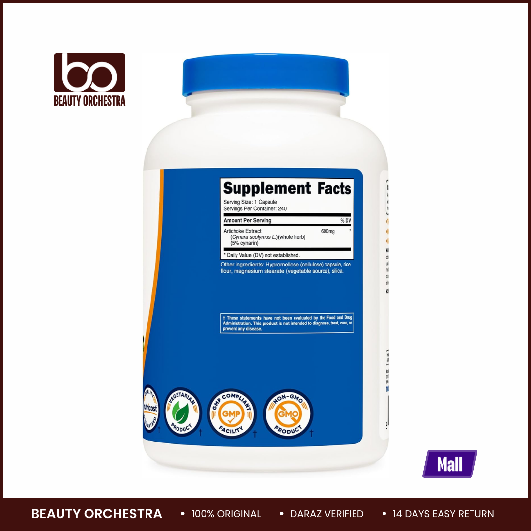 Picture of Nutricost Artichoke Extract - 240 Capsules