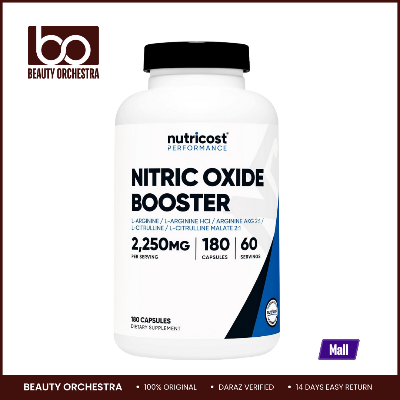 Picture of Nutricost Nitric Oxide Booster - 180 Capsules