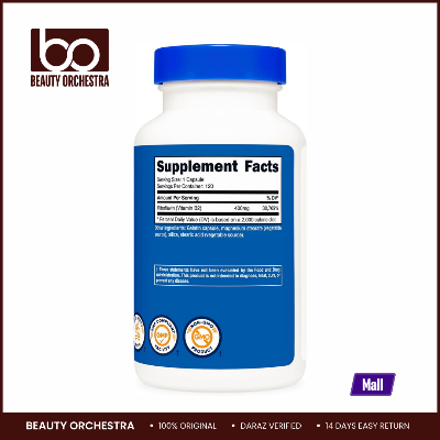 Picture of Nutricost Vitamin B2 Riboflavin 400mg - 120 Capsules