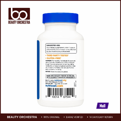 Picture of Nutricost Vitamin B2 Riboflavin 400mg - 120 Capsules