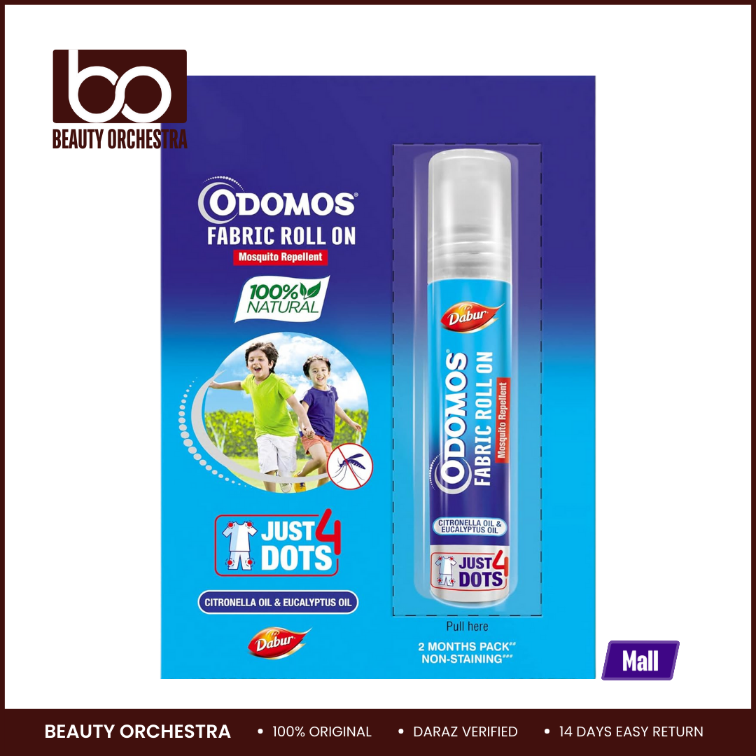 Picture of Odomos Mosquito Repellant Fabric Roll On - 8ml (exp 06-25)