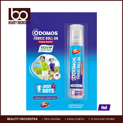 Picture of Odomos Mosquito Repellant Fabric Roll On - 8ml (exp 06-25)
