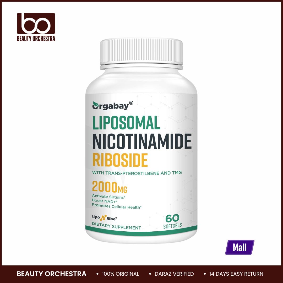 Picture of Orgabay Liposomal Nicotinamide Riboside 2000 MG  60 Softgels