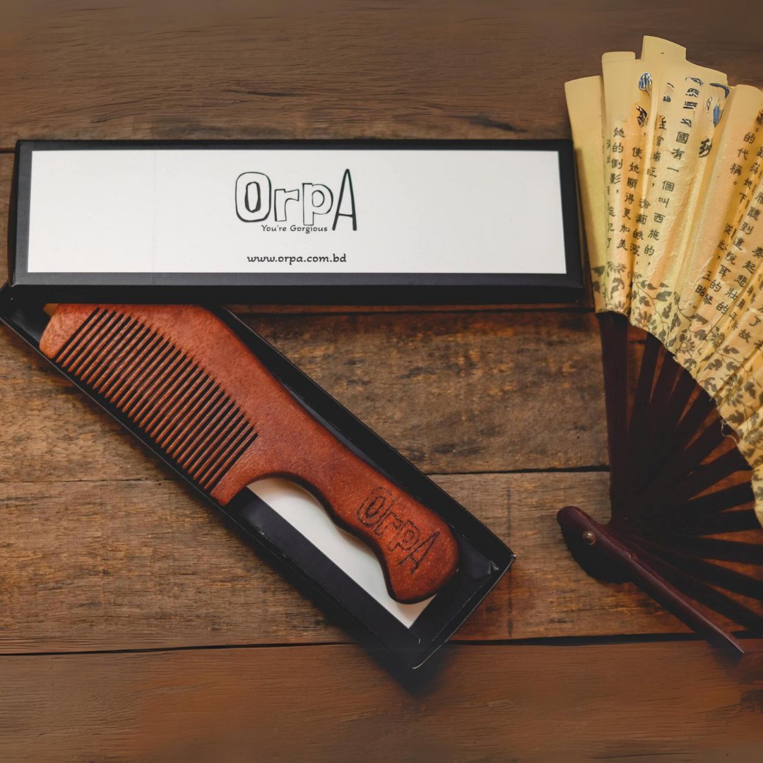 Picture of Orpa Sandalwood Comb For Healthy & Shiny Hair Growth