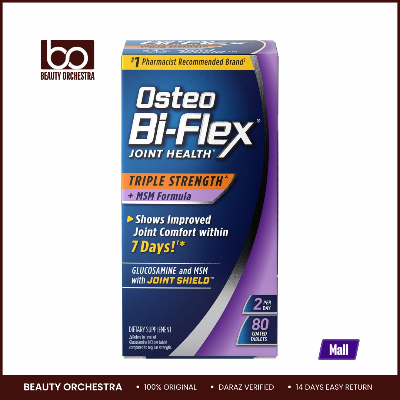 Picture of Osteo Bi-Flex Triple Strength with MSM - 80 Coated Tablets